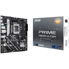 ASUS PRIME H810M-A-CSM, Intel mATX Motherboard, 6+1+1+1 Power Stages, DDR5 Slot, picture
