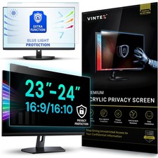 Universal Acrylic 23, 23.6, 23.8, 24 Inch Computer Privacy Screen Filter for ... picture