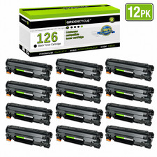 GREENCYCLE 12PK CRG126 Toner Set Fit For Canon 126 ImageClass LBP6230dw LBP-6230 picture