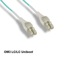 10PCS Kentek 10m OM3 LC to LC 10Gb MultiMode Fiber Cable Uniboot 50/125 Duplex picture