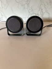 Used Altec Lansing BX1221 Powered Audio Computer Speaker System READ picture