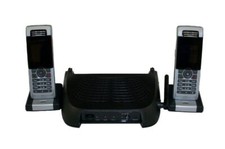 Mitel 5610 Cordless Handset Bundle 51301098 Dual Handsets, Stand, Cradle, and Po picture