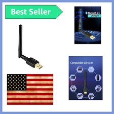 Super Long Range Bluetooth 5.3 Pro USB Adapter for PC Supports Windows 11/10 ... picture