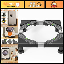 Adjustable Mini Fridge Stand Riser, 16-24” Universal Base for Appliances picture