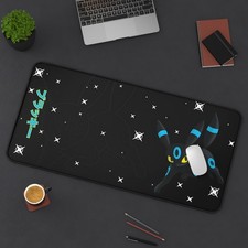 Umbreon Pokemon Japanese Desk Mat Mouse Pad, Long Desk Mats, Anime Game picture