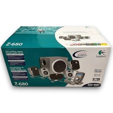 Logitech Z-680 5.1 Surround Sound System THX Certified 500W Factory Sealed - New picture