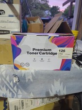 (2 PCS) Compatible Premium Toner Cartridge with Canon 126 ImageCLASS, Black picture