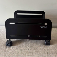 VIVO CART-PC01 Adjustable Mobile Computer Tower CPU Stand Rolling Cart Black picture