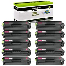 10PK CLT-M504S Magenta Toner Fit For Samsung CLP-415N CLP-470 CLP-470N CLP-475NW picture
