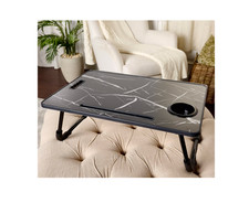 The Duo Portable & Foldable Laptop Workstation - Black Marble picture