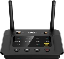 1Mii B03Pro Bluetooth 5.3 Transmitter Receiver for Home Stereo TV, HiFi Wireless picture