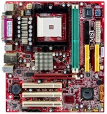 MOTHERBOARD MSI MS-7181 VER:10 VIA K8M800 s754 DDR AGP PCI picture
