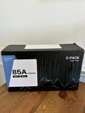 NEW AOLIBE 85A HP CE285A Compatible 2 Pack Black Toner Cartridge Replacement picture