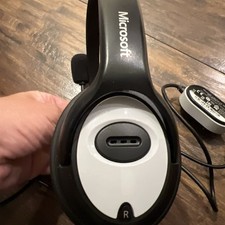 Microsoft LifeChat LX-3000 Noise Canceling Microphone Headset Black 1084 Tested picture