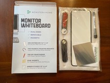 Removable Multi-Use Laptop and Monitor Memo Board; 11.8