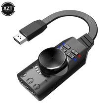 7.1 Channel External USB Computer Game Sound Card Audio Card 3.5mm USB Adapter picture