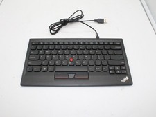 Lenovo ThinkPad KU-1255 Compact Wired Keyboard TrackPoint Touchpad Black (Used) picture