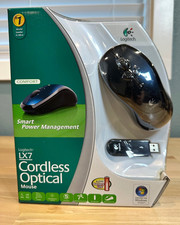 LOGITECH LX7 Cordless Wireless 5 Button Optical Mouse 2007 Edition New In Box picture