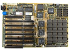 Untested Biostar MB-1212V Motherboard Intel N80286-12 VLSI VL82C100-QC Vintage picture