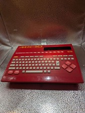 Casio MSX MX-10 RED Console Operation Confirmed Retro Vintage USED From JUNK picture