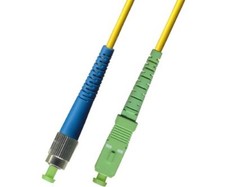 1M Singlemode Simplex Fiber Optic Cable 9/125 FC UPC SC APC Patch Cable Network picture