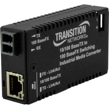 Transition Networks M/EISWFX02(MMLC) Hardened Mini Media Converter picture