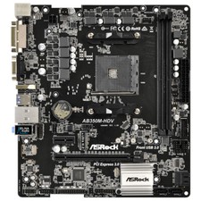 For Asrock AB350M-HDV Game Motherboard USB 3.0 SATA3 PCI-E 3.0 DDR4 32GB M-ATX picture