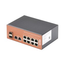 Wi-Tek WIPS310GFI Rugged Industrial PoE Switch - 8x Gigabit PoE, 2x SFP, 60W picture
