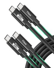 Fitee USB 4 Cable for Thunderbolt 4 Cable 2 Pack 5FT picture