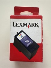 Lexmark 33 Tri-Color Ink Cartridge 18C0033 Genuine 2003 - Free Shopping picture