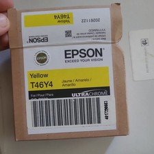 New Epson T46Y4 Genuine SC-P900 Photo Yellow Ink Exp 11/26 picture