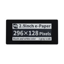 2.9inch Capacitive Touch e-Paper Display HAT for Raspberry Pi 5-Points 296×128 picture