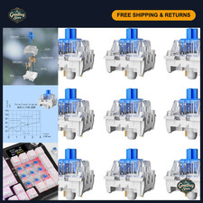 108PCS Blue Mechanical Keyboard Switches, 3 Pin Dustproof, Clicky for Gaming & 3 picture