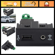 USB AUX Socket Switch for CarPlay Media, Compatible with GOLF 7 MK7 & PASSAT B8, picture