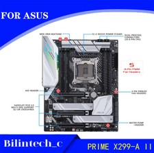 FOR ASUS PRIME X299-A II  LGA2066 DDR4 256GB Motherbroad Test ok picture