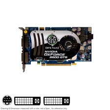 Controller Video Card DVI S-Video PCIe nVidia GeForce 8600 GTS BFGR86256GTSOCE picture