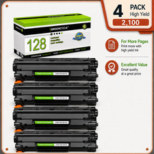 4PK CRG128 For Canon 128 Toner Cartridge ImageCLASS D530 D550 MF4880dw MF4770n picture