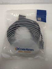 Cable Matters VGA to VGA Cable with Ferrites (SVGA Cable) 25 Feet 108001-25 NEW picture