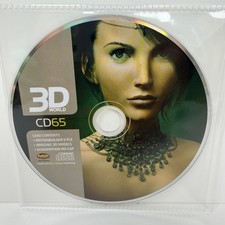 3D World CD65 Magazine Disc MotionBuilder 6 PLE 3D Models Audiomotion Mo-Cap picture