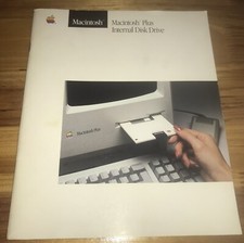 1984 Mac 128K 512K Macintosh Disk Drive Upgrade Manual 800K Mac Plus 1986 RARE picture
