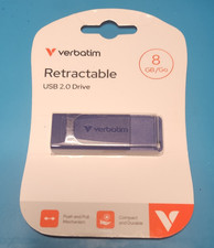 Verbatim® Retractable USB 2.0 Flash Drive, 8GB picture