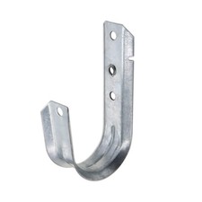 25 PCS 2 Inch Heavy Duty Metal Wire Cable Support JHook Hanger Wall Mount picture