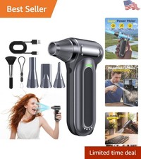 Multi-Nozzle Cordless Air Duster: Powerful Cleaning for Keyboards, PCs, and Cars picture