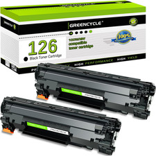 Compatible Toner Cartridge Replacement for Canon 126 CRG-126 CRG126 3483B001 for picture