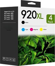 4 Pack 920XL 920 XL Ink Cartridge For HP OfficeJet 6000 6500 6500a 7000 7500a picture
