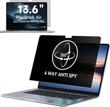 360° Privacy Screen Protector for MacBook Air 13.6
