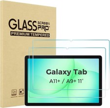 2 Pack Galaxy Tab A11 Plus/Tab A9 Plus 11” Screen Protector picture
