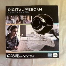 VIVITAR DIGITAL WEBCAM Clip On Camera 360 Rotating Base, Optimized Zoom picture