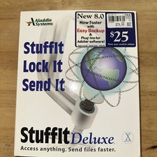 StuffIt Deluxe 8.0 Aladdin Systems Compression Solution For Macintosh  Mac picture