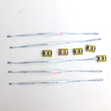 5 x FFC FPC 6pin to 6pin 0.5mm Pitch Ribbon Cable ZIF HDD +Adaptor connector  picture